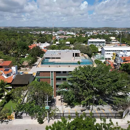 Flat Beijupirá Exclusive com piscina no centro de Porto de Galinhas-3